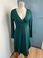 Zilch donkergroen tricot jersey jurkje m viscose, Kleding | Dames, Maat 38/40 (M), Ophalen of Verzenden, Zo goed als nieuw, Knielengte
