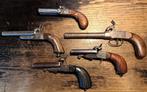 5 x oud pistool  anno 1850, Antiek en Kunst, Ophalen of Verzenden