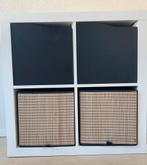 Kallax open kast wit 77x77 cm met 2 manden en 2 inzetdeuren, Huis en Inrichting, Ophalen, Zo goed als nieuw, 25 tot 50 cm, 50 tot 100 cm
