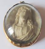 Uit inboedel: Antieke 19e eeuws ex-voto icoon Christus, incl, Antiek en Kunst, Verzenden