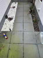 Tegels grijs 60x60cm, Tuin en Terras, Tegels en Klinkers, Ophalen, Gebruikt, 10 m² of meer, Beton