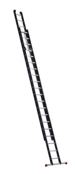 Altrex professionele schuifladder 2x20 sporten, Doe-het-zelf en Verbouw, Ladders en Trappen, Ophalen, Gebruikt, Ladder, Opvouwbaar of Inschuifbaar