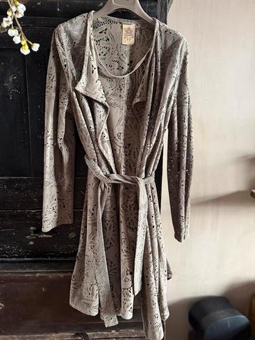 Soul kanten suede jas- Zo goed als nieuw beschikbaar voor biedingen