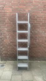 Vlizo zolder trap aluminium, Ophalen, Trap, Zo goed als nieuw, Opvouwbaar of Inschuifbaar