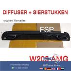W205 S205 AMG Diffuser + uitlaat sierstukken Mercedes C Klas, Ophalen of Verzenden, Gebruikt, Mercedes-Benz