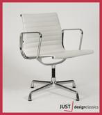 Vitra Eames ea108 Wit Leder Nieuwstaat (voorraad:30), Huis en Inrichting, Niet ingevuld, Zo goed als nieuw, Niet ingevuld, Niet ingevuld