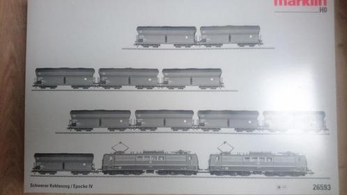 Marklin - Treinset Kolentrein DB Dubbeltractie Mfx+Geluid, Hobby en Vrije tijd, Modeltreinen | H0, Zo goed als nieuw, Treinset