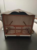 Te koop oud Fransen vogelkooi, Ophalen of Verzenden, Hout, Vogelkooi