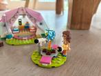 Lego Friends 41392 camping  in de natuur, Ophalen of Verzenden, Zo goed als nieuw, Complete set, Lego