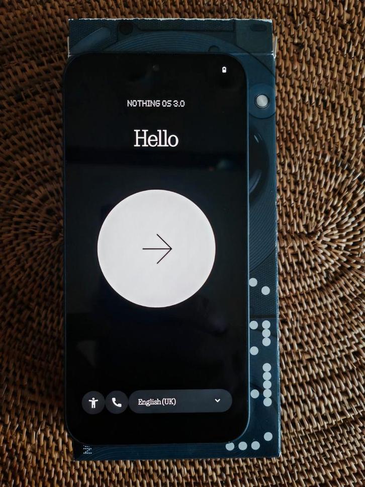 Nothing Phone 2A - 12GB 256GB Android 16, Telecommunicatie, Mobiele telefoons | Overige merken, Zo goed als nieuw, Zonder abonnement