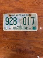 New Hampshire Nummerbord - 928 017, Ophalen of Verzenden