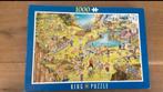 King puzzel 1000 stukjes Golf, Hobby en Vrije tijd, Denksport en Puzzels, Ophalen of Verzenden, 500 t/m 1500 stukjes, Gebruikt