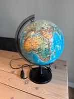 Ouderwetse Wereldbol Nachtlamp - €10, Huis en Inrichting, Woonaccessoires | Wereldbollen, Ophalen of Verzenden, Verlicht, Gebruikt