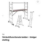 Multifunctionele steiger ladder, niet gebruikt, Doe-het-zelf en Verbouw, Steigers, Ophalen, Nieuw