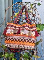Ibiza style katoenen tas,, Ophalen of Verzenden, Nieuw, Oranje