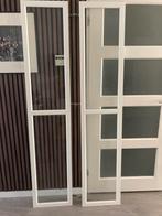 2 deuren voor de Billy kast (ikea) met glas, Huis en Inrichting, Kasten | Boekenkasten, Ophalen, Minder dan 50 cm, Gebruikt, Minder dan 100 cm