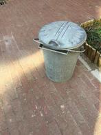 Originele vintage Amsterdamse zinken afvslemmer. €45,-, Huis en Inrichting, Emmers, Ophalen, Gebruikt, Zink