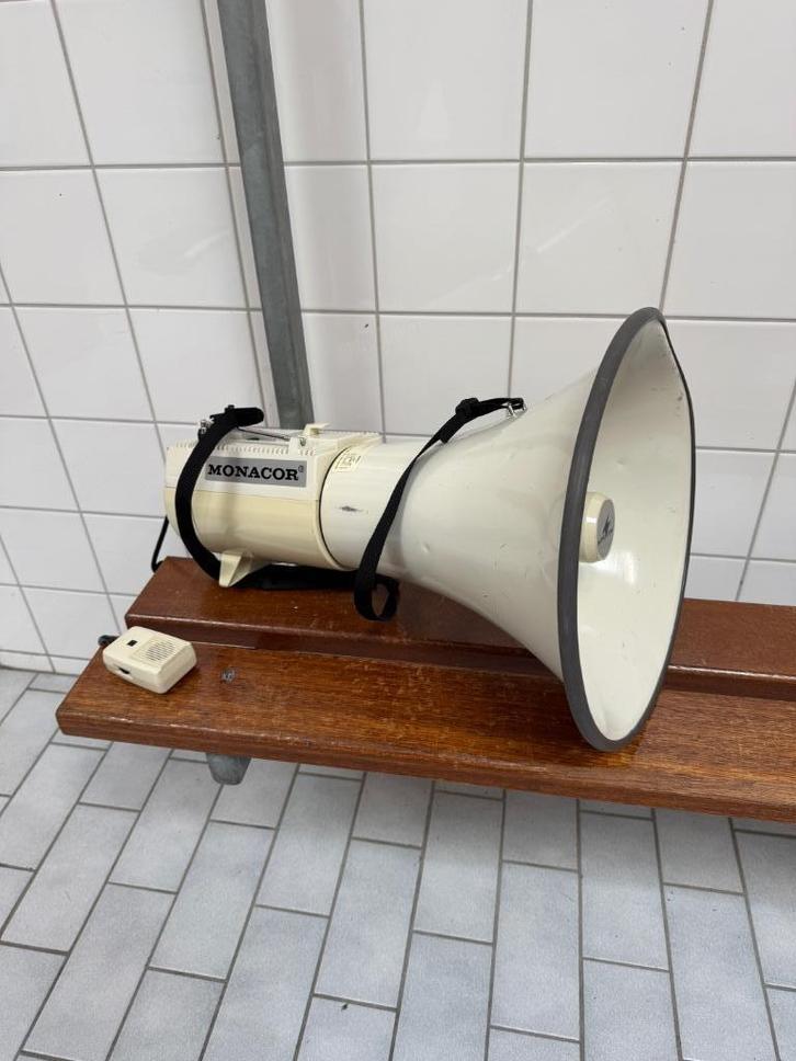 Megafoon Monacor TXM-45, Audio, Tv en Foto, Luidsprekers, Gebruikt, Overige typen, 120 watt of meer, Overige merken, Ophalen