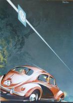 Folder VOLKSWAGEN Kever 1958 Uitgave PON NV W1/19H, Ophalen of Verzenden, Zo goed als nieuw, Volkswagen