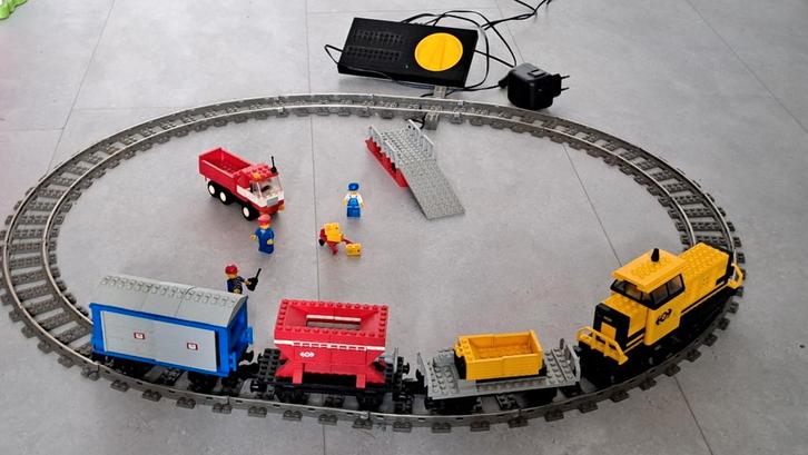 Lego vintage Trein Set Compleet 4564., Kinderen en Baby's, Speelgoed | Duplo en Lego, Gebruikt, Lego, Complete set, Ophalen of Verzenden
