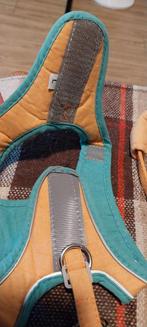 Katten tuigje  maat L oranje met groen, Dieren en Toebehoren, Katten-accessoires, Ophalen of Verzenden, Nieuw