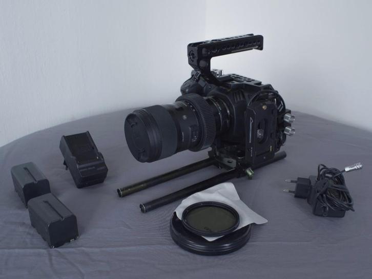 Blackmagic Pocket4k Rig, Audio, Tv en Foto, Professionele Audio-, Tv- en Video-apparatuur, Zo goed als nieuw, Video, Ophalen of Verzenden