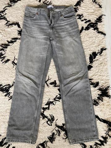Licht grijze spijkerbroek/jeans Zara, 13-14 jaar maat 164 beschikbaar voor biedingen