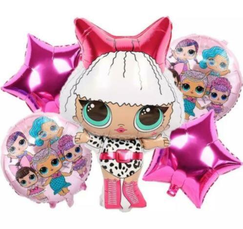 Pakket L.O.L. Ballonnen, VERJAARDAG, THEMAFEEST!, Hobby en Vrije tijd, Feestartikelen, Nieuw, Versiering, Verjaardag, Verzenden