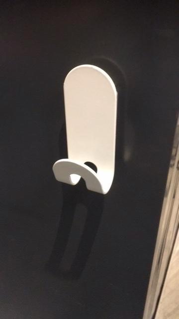 Van Esch magneet kapstok, Huis en Inrichting, Woonaccessoires | Kapstokken, Gebruikt, Wandkapstok, Minder dan 100 cm, Metaal, Ophalen