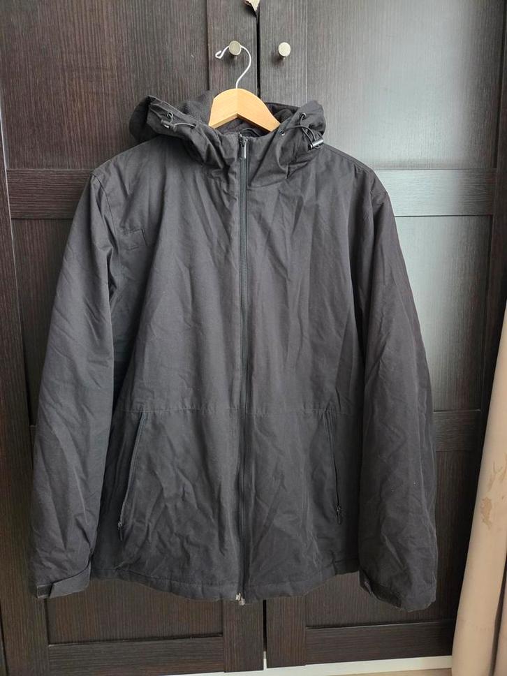 Primark winterjas jack zwart L jas, Kleding | Heren, Jassen | Zomer, Gedragen, Maat 52/54 (L), Zwart, Ophalen of Verzenden