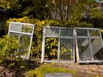 Kozijnen (aluminium) ideaal voor tuinkas, Aluminium, Glas, Zo goed als nieuw, Ophalen