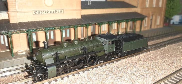 MINITRIX 11468-1 stoomlok 18 434. DCC Digitaal, Hobby en Vrije tijd, Modeltreinen | N-Spoor, Gebruikt, Locomotief, Gelijkstroom of Wisselstroom