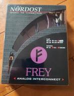 Zelden aangeboden: Nordost Frey phonokabel 1,25 m, Audio, Tv en Foto, Ophalen of Verzenden, Zo goed als nieuw, Minder dan 2 meter
