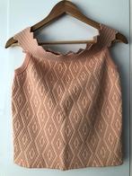 jonathan simkhai blush on off shoulder shirt top | s-m, Verzenden, Zo goed als nieuw, Maat 38/40 (M), Korte mouw