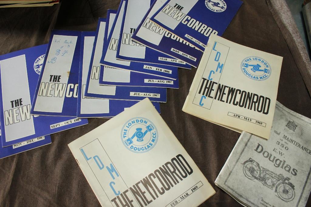 The new Conrod Douglas MCC motorfiets clubbladen 350 EW, Ophalen of Verzenden, Gelezen