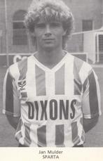 Sparta Rotterdam JAN MULDER Quick spelerskaart 1988-1989, Verzenden, Gebruikt, Sparta, Spelerskaart
