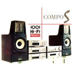 Prachtige en zeldzame Sony Compo S1 / La Scala set, Ophalen, Gebruikt, Cd-speler, Losse componenten