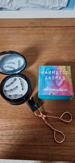 Magnetische wimpers, magnetic eyelashes incl bevestigtang, Nieuw, Ogen, Ophalen of Verzenden, Zwart