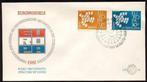 Nederland FDC E48 Zonder Adres, Europazegels 1961, Ophalen of Verzenden, Onbeschreven, Nederland