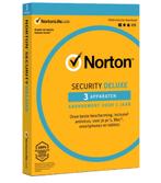 Norton Deluxe 3 apparaten, Computers en Software, Antivirus- en Beveiligingssoftware, Nieuw, Norton, Windows, Ophalen of Verzenden