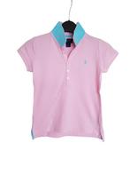 Prachtig roze RALPH LAUREN polo shirt maat M/8-10/128-140., Zo goed als nieuw, Shirt of Longsleeve, Polo Ralph Lauren, Verzenden