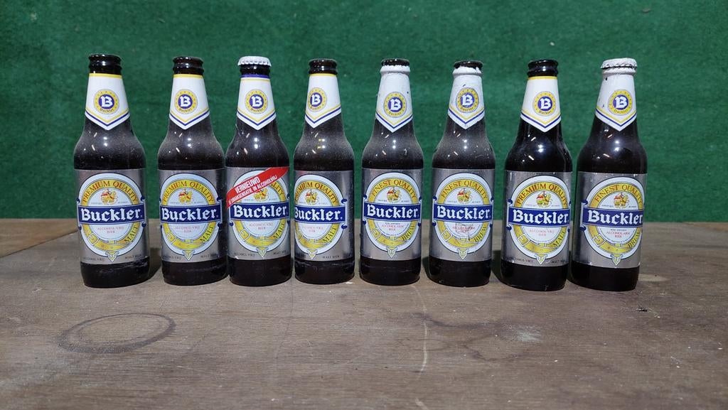 Bier Buckler bierfles, Ophalen