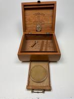 Originele Humidor met hygrometer en bevochtigings element, Antiek en Kunst, Ophalen of Verzenden