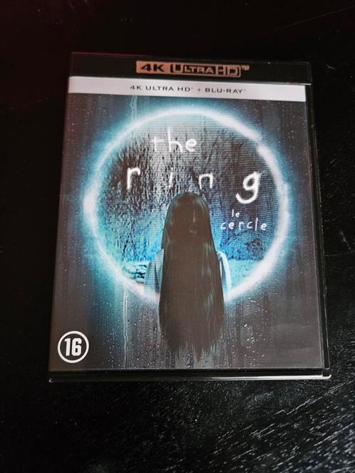 The Ring - 4K Ultra HD + Blu-ray, Cd's en Dvd's, Dvd's | Horror, Zo goed als nieuw, Spoken en Geesten, Boxset, Vanaf 16 jaar, Ophalen of Verzenden