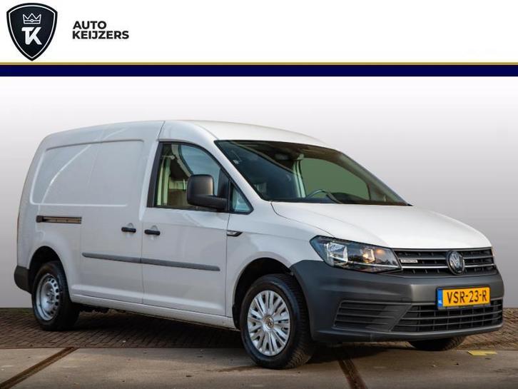 Volkswagen Caddy 1.4 TGI L2H1 EcoFuel Maxi Automaat! Cruise, Auto's, Bestelauto's, Bedrijf, Te koop, ABS, Airbags, Alarm, Boordcomputer