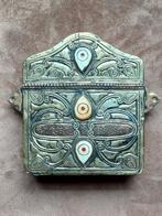 Antieke Marokkaanse / Saheliaanse Koran etui, Antiek en Kunst, Ophalen of Verzenden