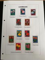 Verzameling bloemen Luxemburg, Postzegels en Munten, Postzegels | Volle albums en Verzamelingen, Ophalen of Verzenden, Buitenland