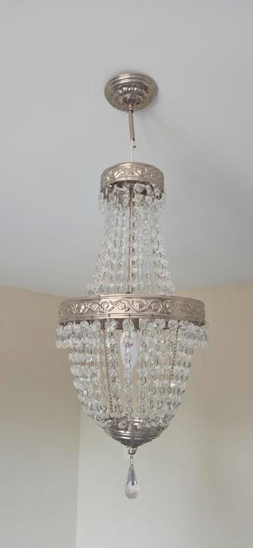 Kroonluchter Hanglamp met Kristallen beschikbaar voor biedingen