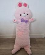 Konijn roze yell pyon hug me kawaii knuffel japan usapyon, Ophalen of Verzenden, Zo goed als nieuw, Konijn