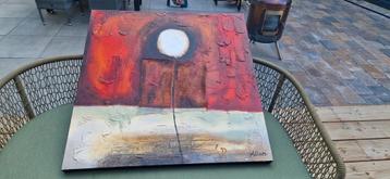 Cobra Art Albers Schilderij 100x100cm beschikbaar voor biedingen